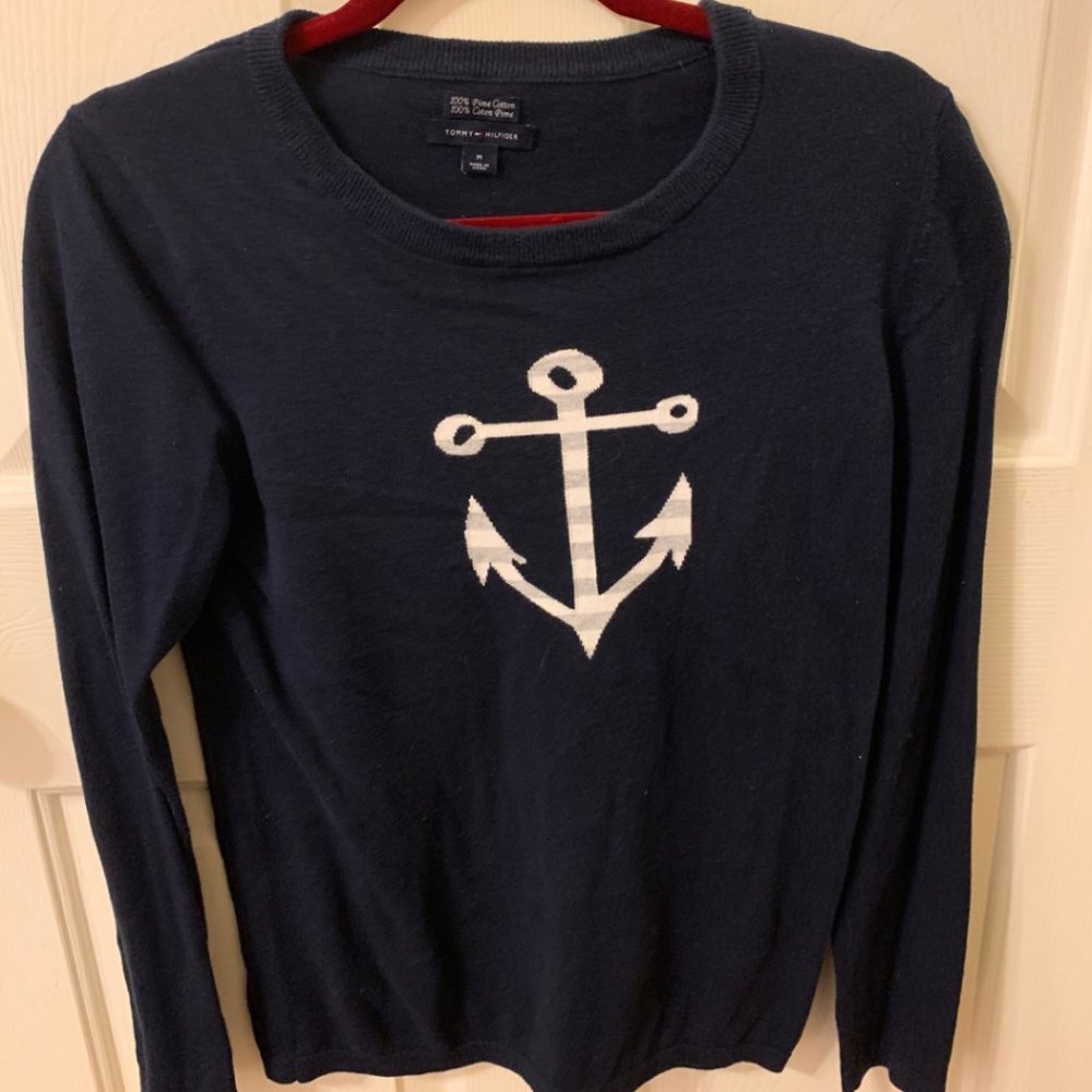 Tommy Hilfiger Anchor Sweater NWOT